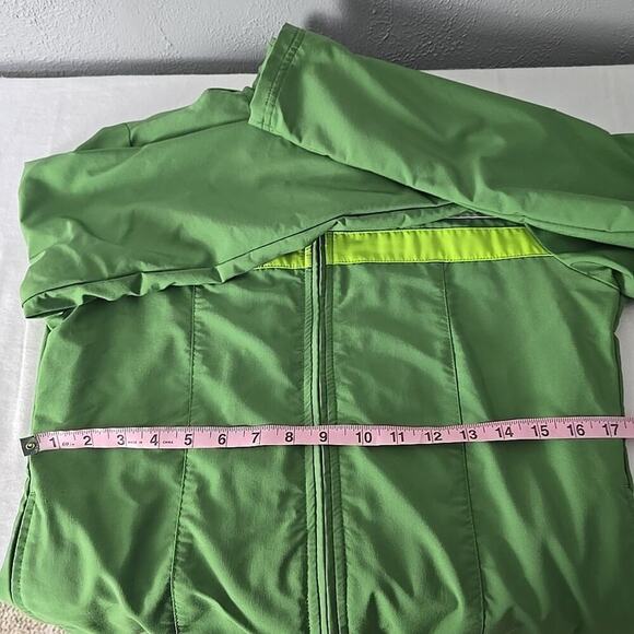 Nike Silver‎ Tab Two-Piece Green Windbreaker Tracksuit Woman M Running Sports - Picture 9 of 14